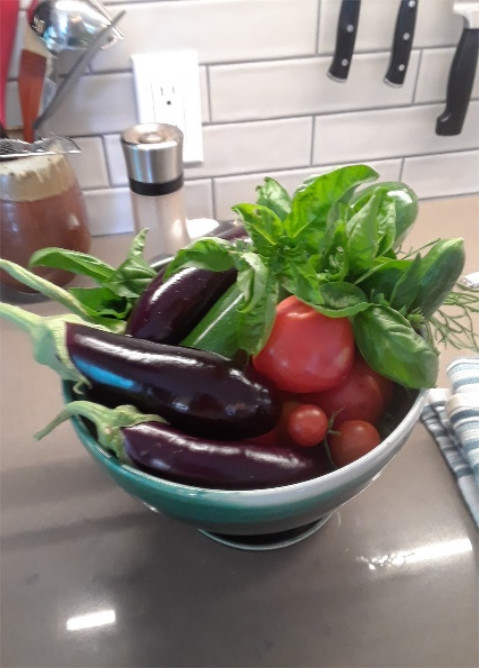 veggies in a bowl